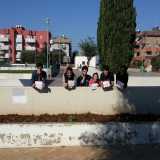Il team ha poi realizzato un ricco orto urbano in un vascone del parco comunale Carducci
